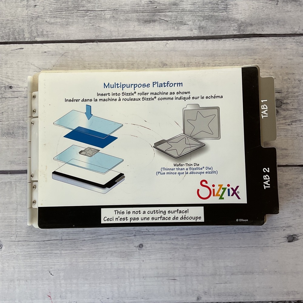 Sizzix Multipurpose Platform Big Kick Big Shot Die Cut Embossing